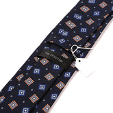 Ade Blue Frame Motif IMS Tie 7.5cm - Tie Doctor